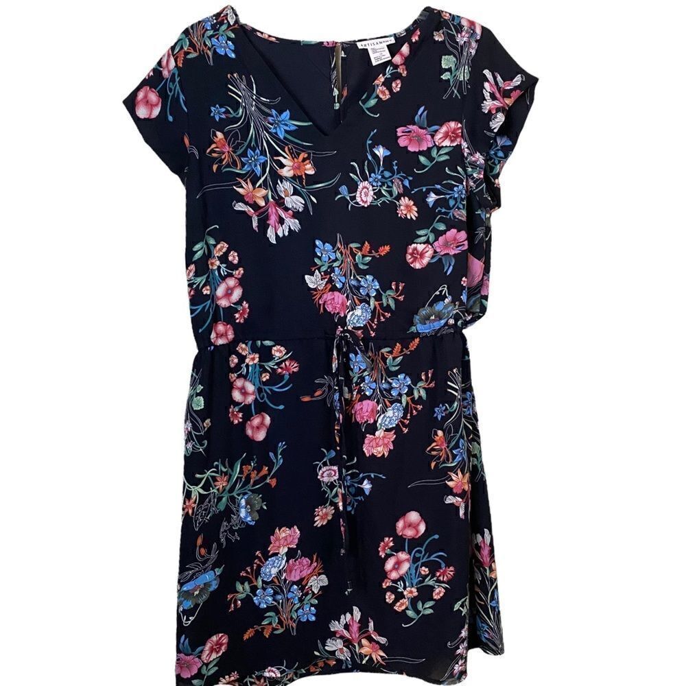 Artisan NY Floral Mini Dress Size 10